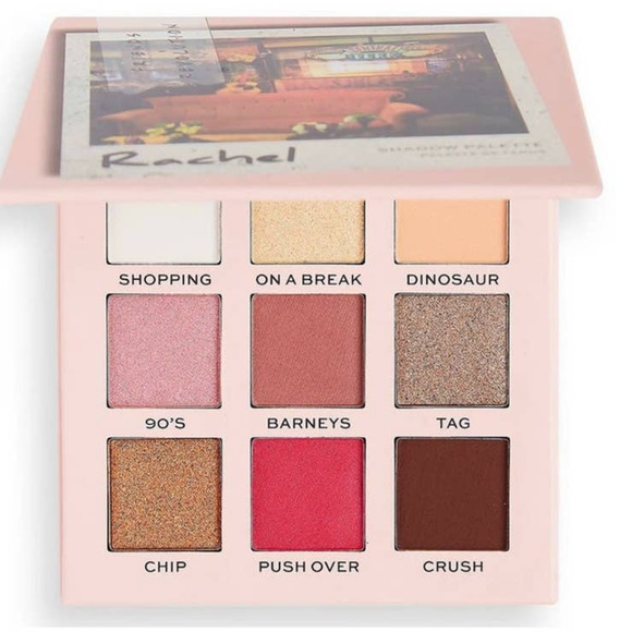 NWT Makeup Revolution Rachel from FRIENDS collectors vegan eye shadow palette - Picture 6 of 7